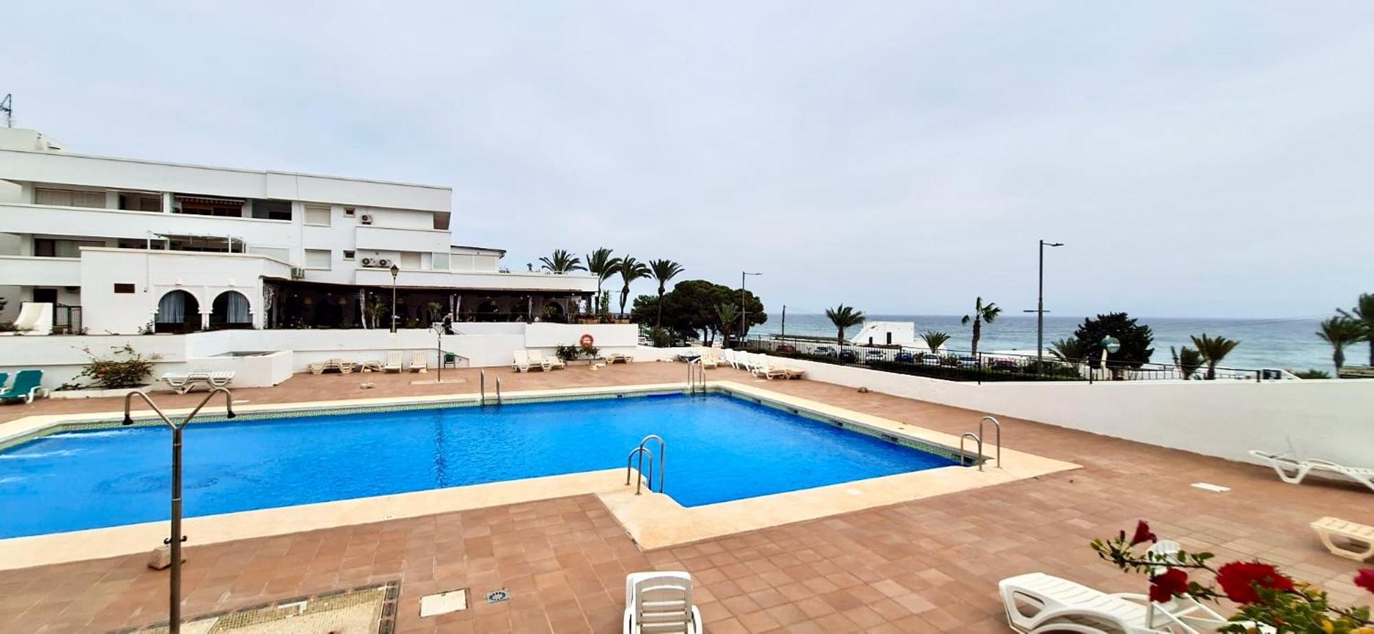 Apartamento Villa Azul, 1ª Linea De Playa Mojácar Exterior foto