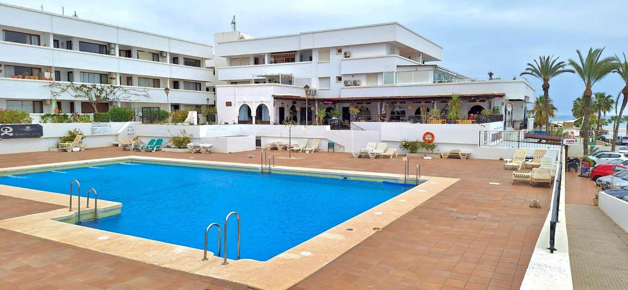 Apartamento Villa Azul, 1ª Linea De Playa Mojácar Exterior foto