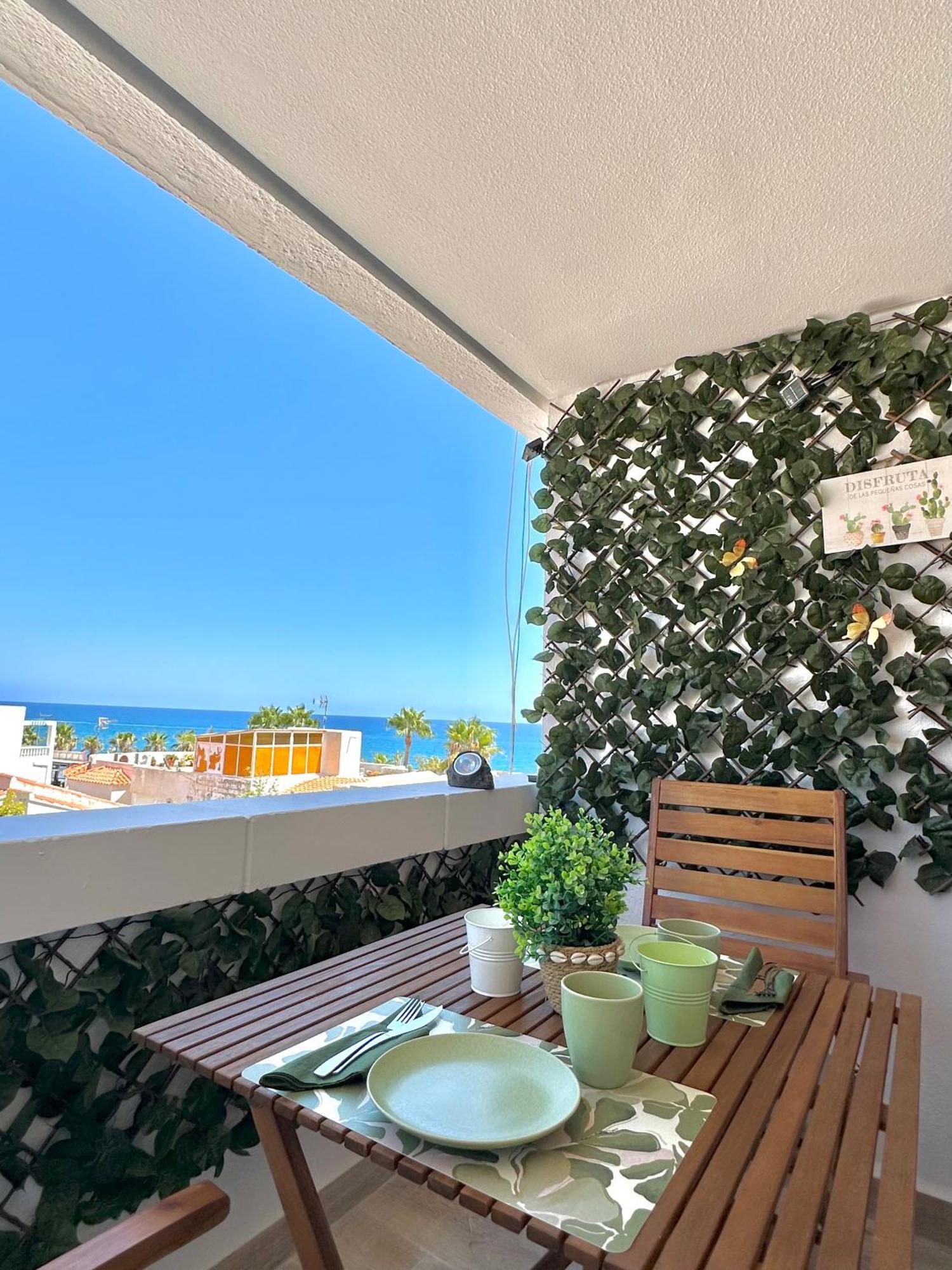 Apartamento Villa Azul, 1ª Linea De Playa Mojácar Exterior foto